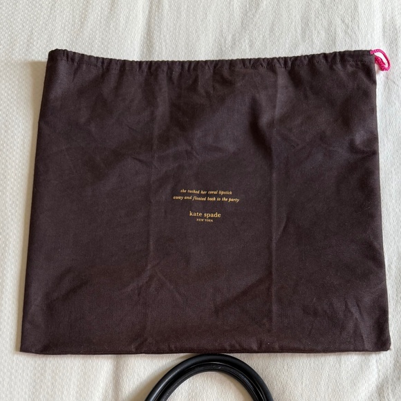 Kate Spade Black Leather Shoulder Bag - Picture 7 of 12